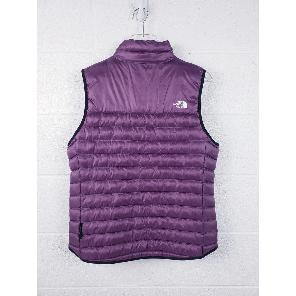 The North Face Aconcagua 3 Down Vest Purple Quilted Puffer Medium - Picture 2 of 10